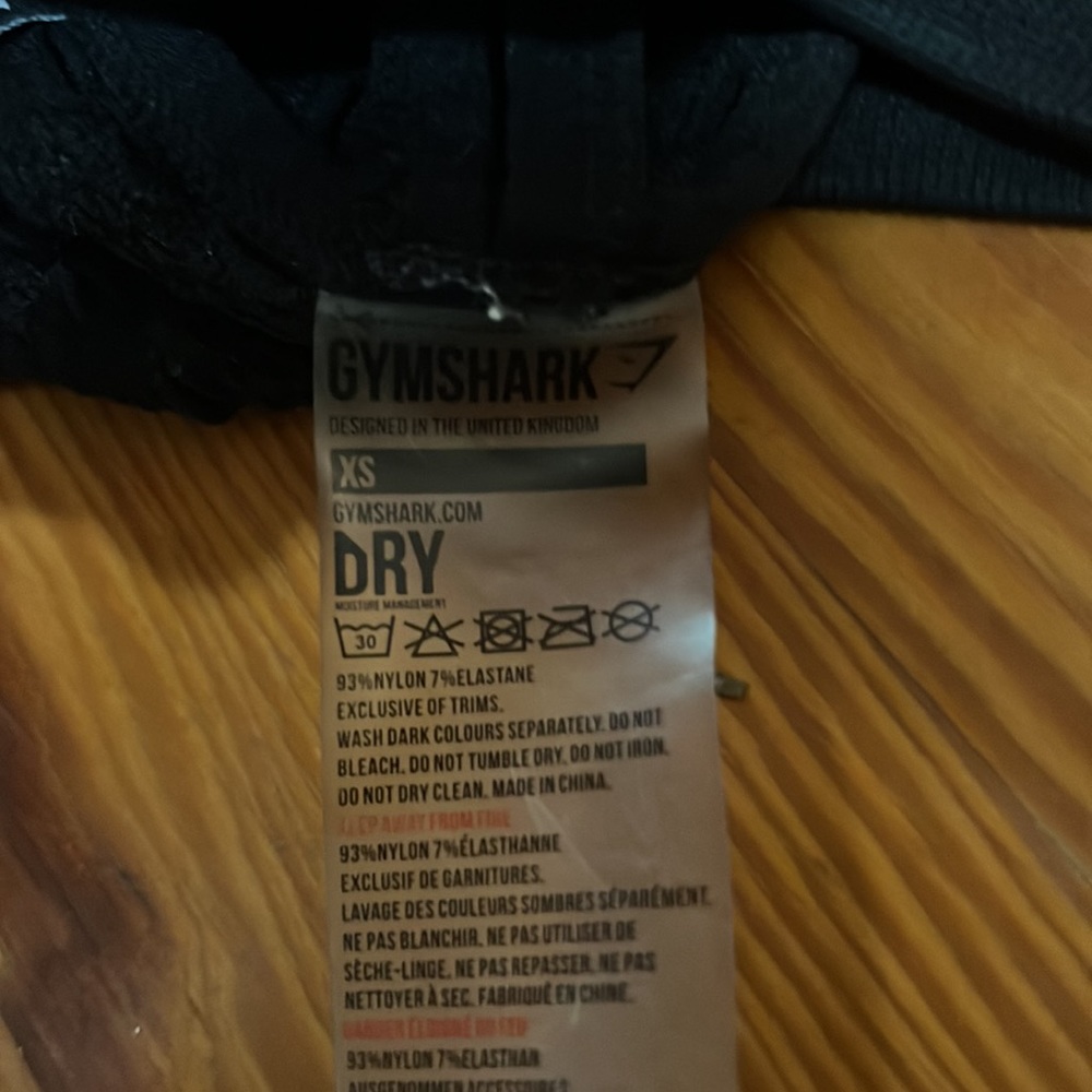 Gymshark Energy Seamless Black Crop top XS - Picture 7 of 7